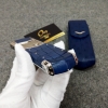 Vertu sliver xanh navy